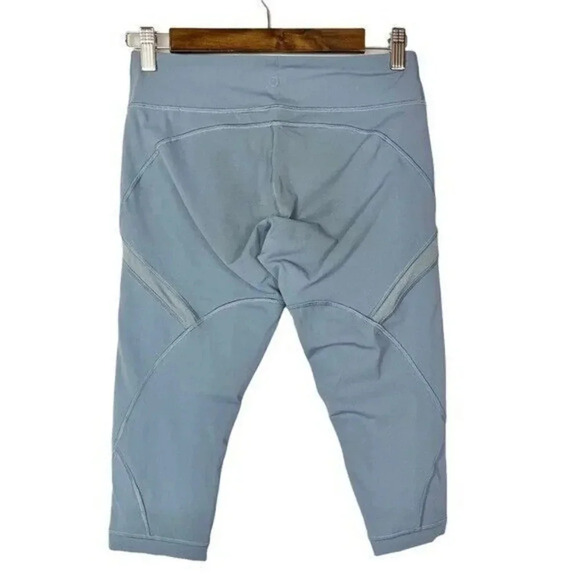 Lululemon Cool to Street Crop Athletic Pants Blue Denim 4 - Picture 6 of 8